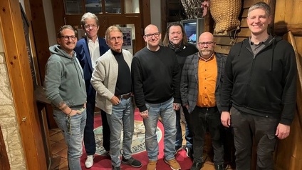 v.l.n.r: Christopher Rapp, Walter Beer, Hans Höfer, Erich Mähnert, Helmut Lapatschka, Otto Stutzig, Michael Dworzak