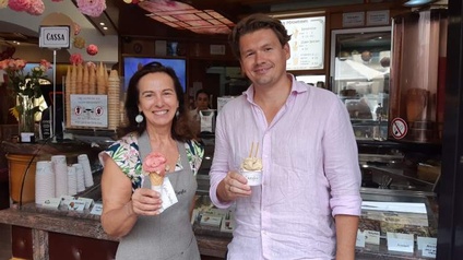 Valentina Serafini und Christian Enöckl