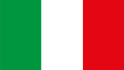 Nationalflagge von Italien