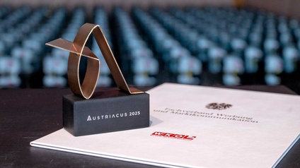 Trophäe des AUSTRIACUS Bundeswerbepreises