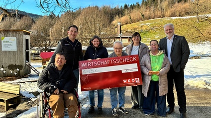 Gutscheinübergabe Sunnahof