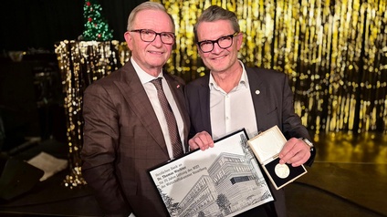 Ehrenmedaille Thomas Wachter WIFI