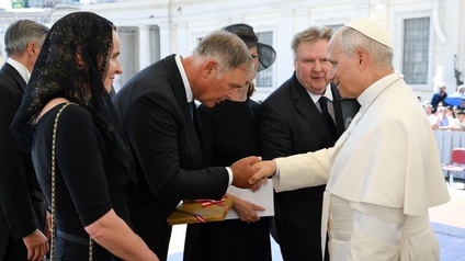 WKW-Präsident Walter Ruck traf Papst Leo XIV. in Rom