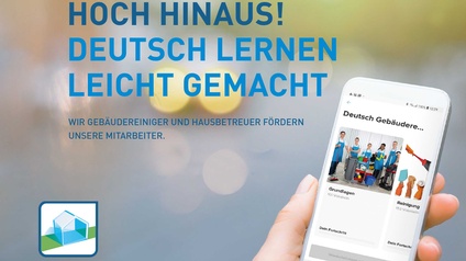 Screenshot der Broschüre: Hoch hinaus! Deutsch lernen leicht gmeacht.