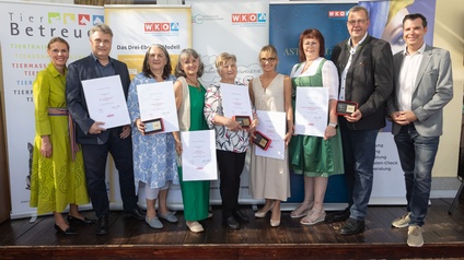 Alle geehrten Unternehmerinnen und Unternehmer der WKOÖ-Fachgruppe 