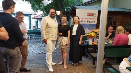 Im Bild von links nach recht: Peter Sverak, Johanna Zinkl, Anita Stadlmann