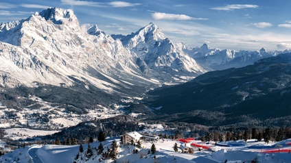 Cortina d'Ampezzo ist einer der Austragungsorte der Spiele – eine Gelegenheit für Tiroler Unternehmen.