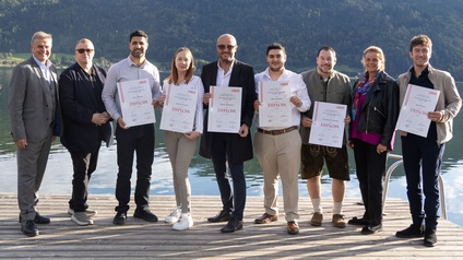 Konzessionsurkunde für neue Taxler