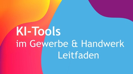 Farbflächen mit dem Text 