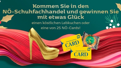 Weihnachtsgewinnspiel des NÖ-Schuhfachhandels