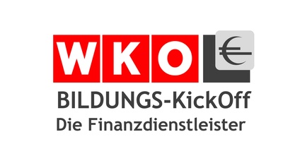 Textlogo des Bildungs KickOff des Fachverbands Finanzdienstleister
