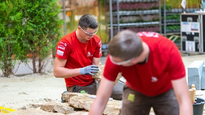 Gartengestalter bei den WorldSkills 2022