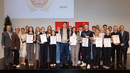Die Teilnehmer:innen beim Junior Sales Champion National