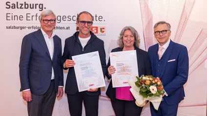Pressefoto Salzburger Erfolgsgeschichten Sbg Stadt am 4. März 2026