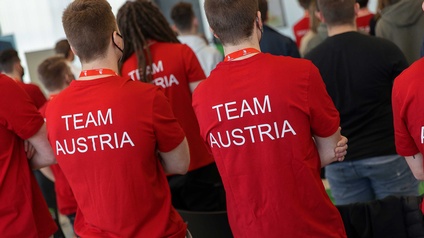 Mitglieder des Team Austria bei den WorldSkills