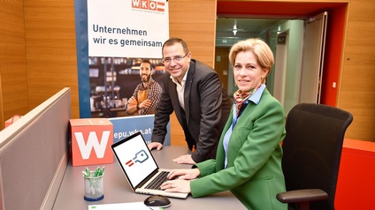 WK-Präsident Andreas Wirth bedankt sich bei den Bezirkshauptmannschaften, dass sie den burgenländischen Unternehmern den raschen Umstieg auf die ID-Austria ermöglichen. 