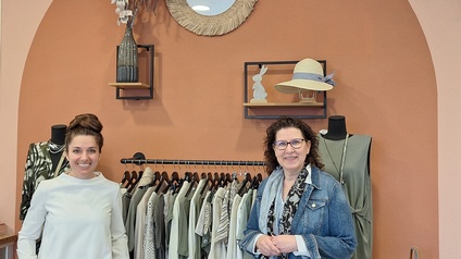 v.l.n.r. Melanie Schwinger und Verena Wiesinger