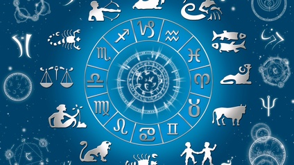 Horoskop Bild mit Sternzeichen
