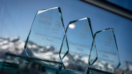 Junior Skills Austria Staatsmeister Trophäen