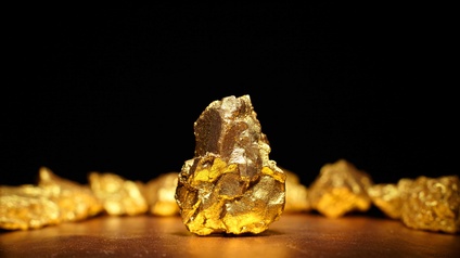 Ein kleines Goldnugget