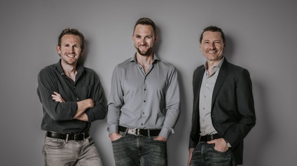 die drei Geschäftsführer von Dyno Digital