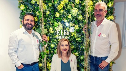 Sascha Klee, Claudia Altmann-Pospischek (Krebsbloggerin) und Christoph Klee (v. l.) 