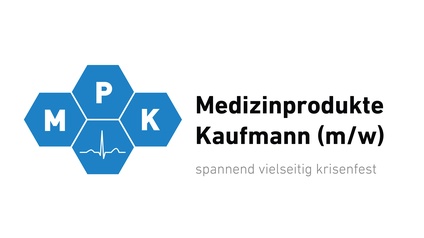 Bild-Text Logo MedizinprodukteKaufmann/-frau