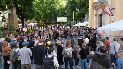 Bild von einem Straßenfest