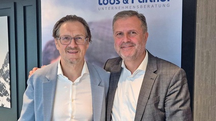 V.l.: Christoph Erath (BDO Corporate Finance, Lustenau), Herbert Loos (Loos & Partner).