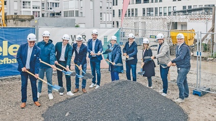 Feierlicher Spatenstich für die neue Wohnanlage in der Wichnergasse in Feldkirch.