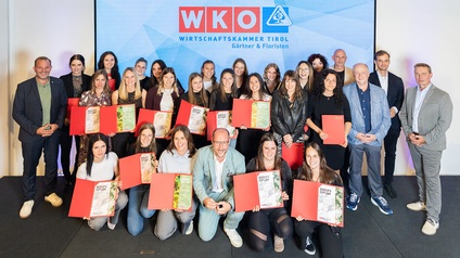 Verleihung Berufsdiplome Gärtner und Floristen