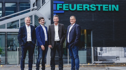 Zwei neue Geschäftsführer bei der Feuerstein Group aus Nüziders.