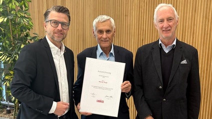 Ehrung Werner Prödl