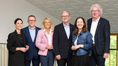 Erstes Wirtschaftsparlament der WKV 2025: Das neue Präsidium der Wirtschaftskammer Vorarlberg wurde gewählt.