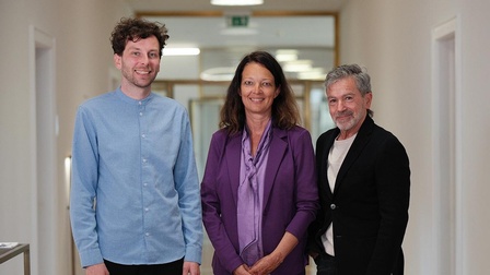 Bernhard Hafele, Andrea Petermann und Hanno Schuster