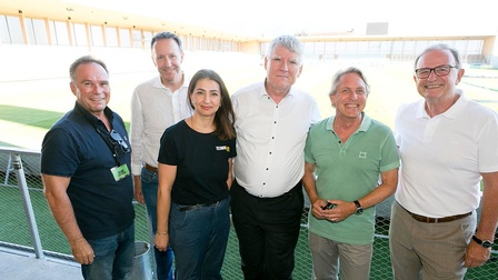 LLW Industrie Übergabe Stadion SC Austria Lustenau.