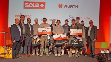 Lehrlingswettbewerb Hochbau und Installation com:bau 2026