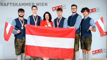 Wiener Teilnehmer glänzen bei den EuroSkills 2025 