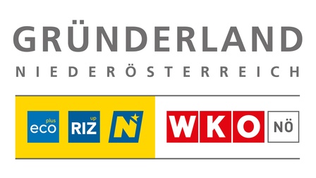Logo Gründerland Niederösterreich
