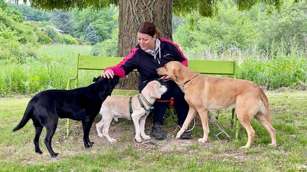 Tiersitterin Cornelia Mathieu 