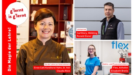 Mit einer Lehre kann man viel erreichen.