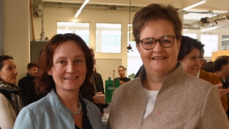 Bildungsdirektorin Penz und WK-Vizepräsidentin Legner