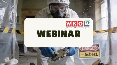 Person mit Atemschutzmaske - im Vordergrund Schriftzug 