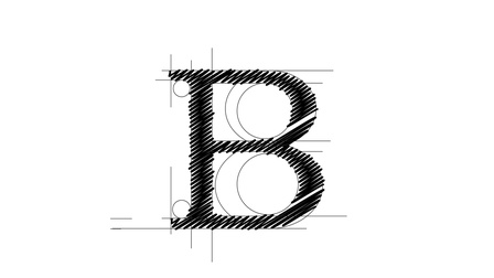Buchstabe B