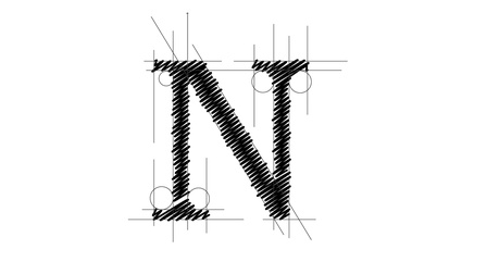 Buchstabe N