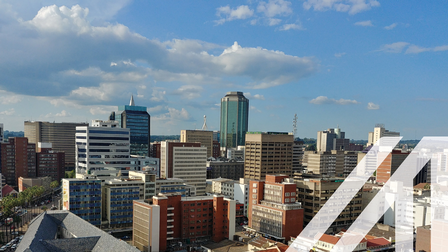 Uptown Harare, Hauptstadt von Simbabwe
