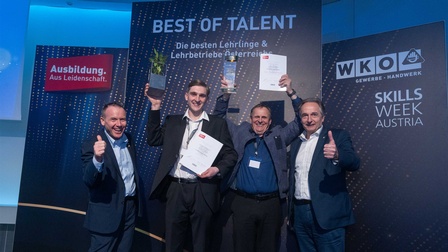 Teilnehmer der Best of Talent 2024 im Lehrberufen Kraftfahrzeugtechnik