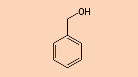 Chemisches Strukturelement von Benzylalkohol