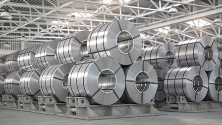 Rollen aus flachgewalztem Stahl