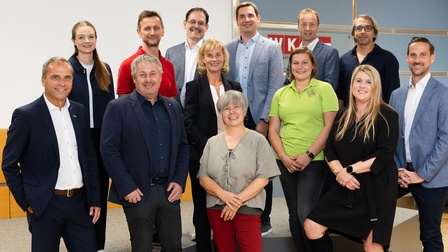 Der neue Bezirksstellenausschauss der WKO Kirchdorf.